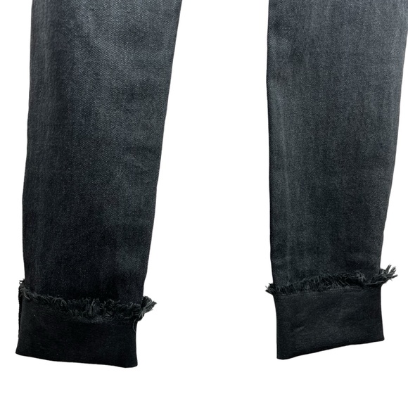 NWT One X Oneteaspoon Black Awesome Baggies Relaxed Rolled Distressed Cuff 26 - Picture 4 of 8